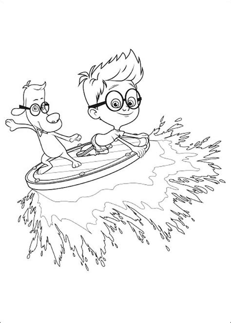 Mr Peabody And Sherman Coloring Pages And Books 100 Free And Printable