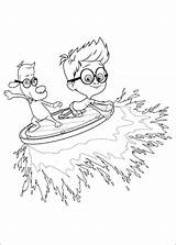 Peabody Sherman Mr Coloring Books Pages Last sketch template