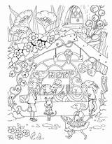 Kleurplaat Groep Relieving Colouring Houses Relaxation Downloaden Reliever sketch template