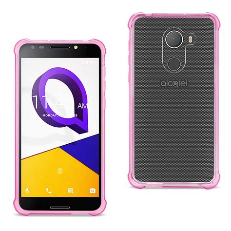 Reiko Alcatel Walters Clear Bumper Case With Air Cushion Protection In