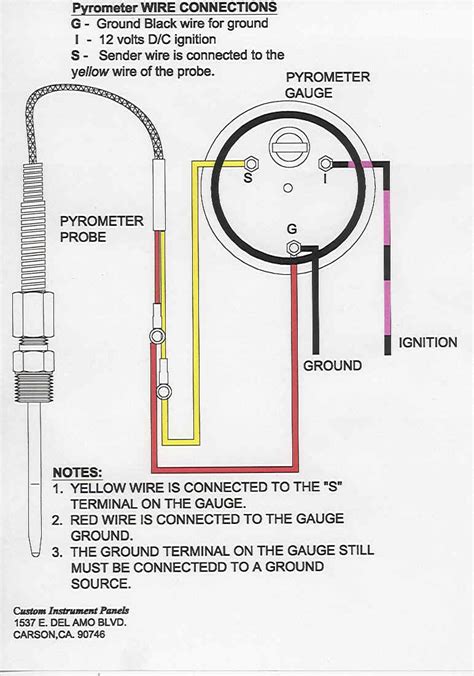 autometer gauge wiring diagram easy wiring