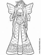 Coloring Pages Fairy Choose Board Challenging Adults sketch template