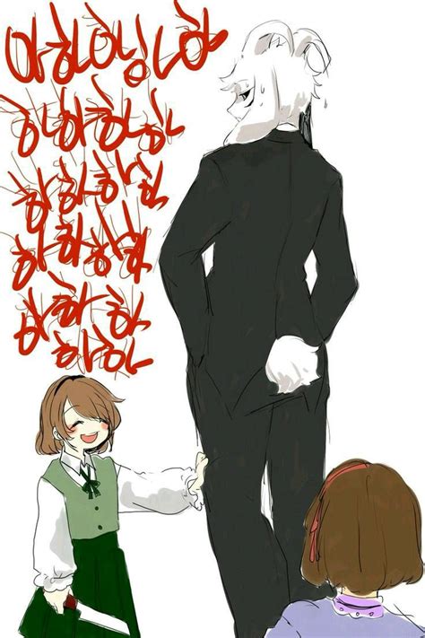Chara Frisk Asriel Game Characters Anime Tableau