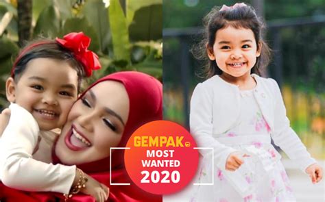 comel and popular siti aafiyah anak selebriti adorable tergempak 2020