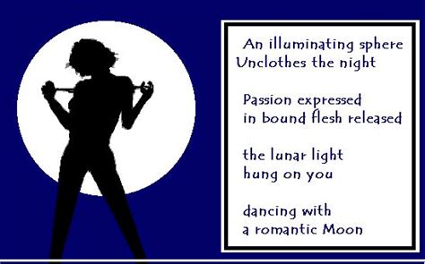 a romantic moon illustrated poetry
