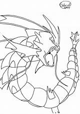 Gyarados sketch template