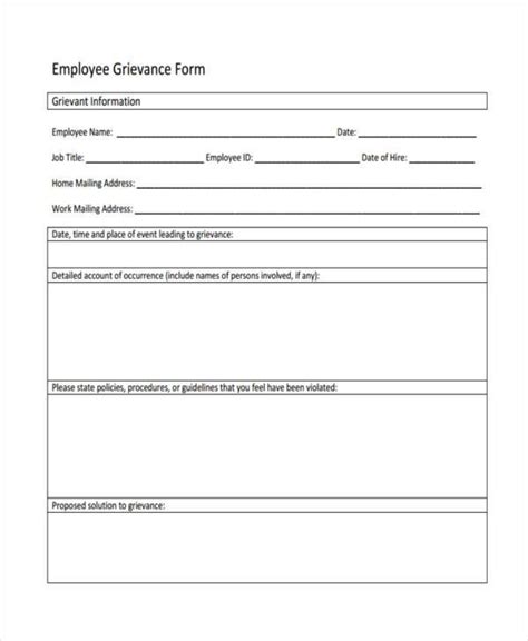 fillable opseu grievance form printable forms