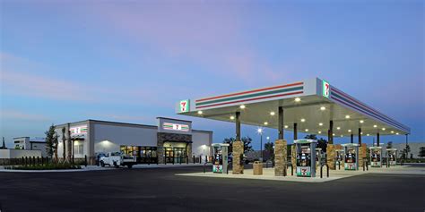 eleven convenience store  gas station architecture company