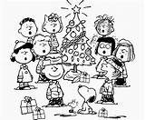 Coloring Christmas Pages Clip Library Clipart Charlie Brown Print sketch template