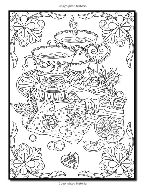 amazoncom delicious desserts  adult coloring book  whimsical