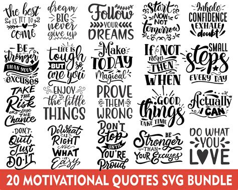 motivational svg svg files silhouette svg files  cricut svg sayings