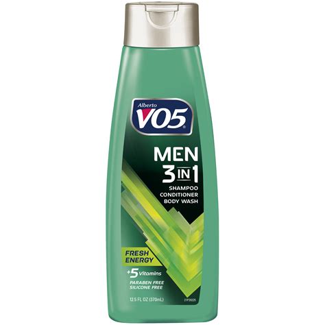 vo mens    shampoo conditioner body wash fresh energy  fl oz