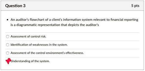 solved question pts  auditors flowchart   clients information