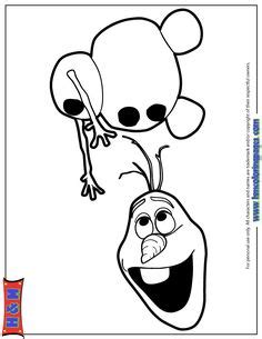 olaf coloring pages google search disney frozen pinterest
