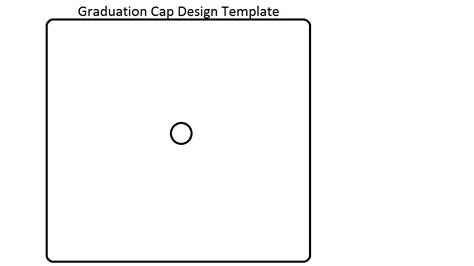 printable  graduation cap template