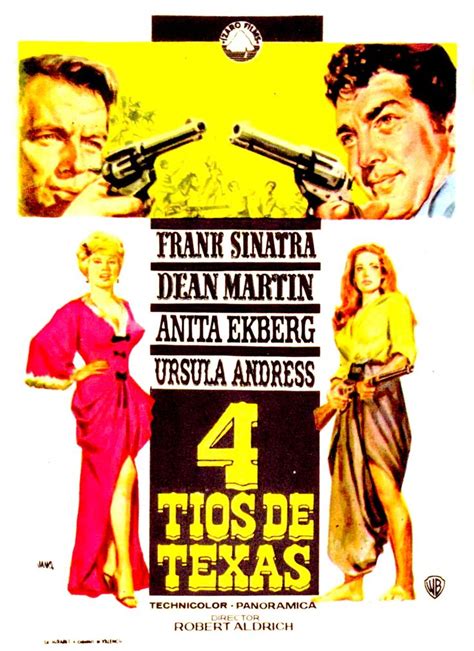 tios de texas   texas  robert aldrich arte jano carteles de cine anita