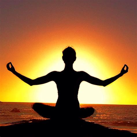 sunset yoga iphone pic peaceful life yoga mind health