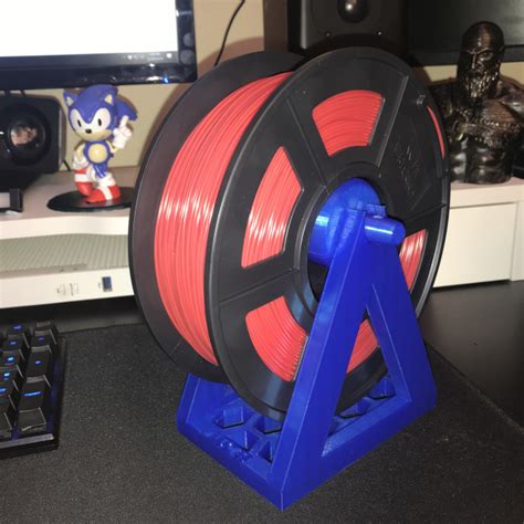 printable filament spool holder  kg reel  lucas aurelius