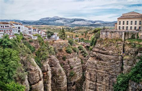 malaga wonderful spanish cliffside city  ronda spain hd desktop wallpaper image gallery  hd
