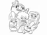 Fish Hooks Coloring Pages Disney Channel Austin Ally Print Popular Comments Coloringhome sketch template
