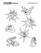 Germs Coloring Worksheet Children Kids Teacherspayteachers Choose Board sketch template