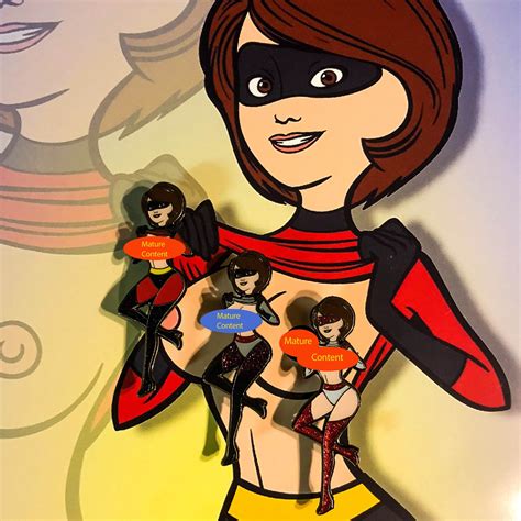 Mature Content Mrs Incredible Art By Emi Giovannini For Etsy