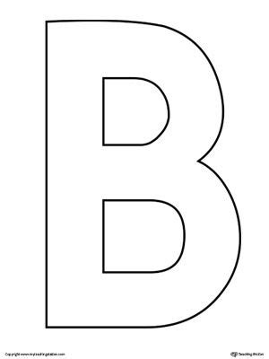 uppercase letter  template printable letter  crafts