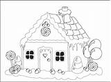 Coloring House Pages Gingerbread Printable Kids Houses Color Bestcoloringpagesforkids Sheet sketch template