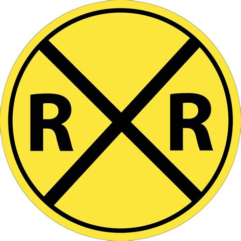 railroad crossing sign esafety supplies