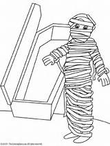 Mummy Coloring Egyptian Pages Halloween Getcolorings Colouring sketch template