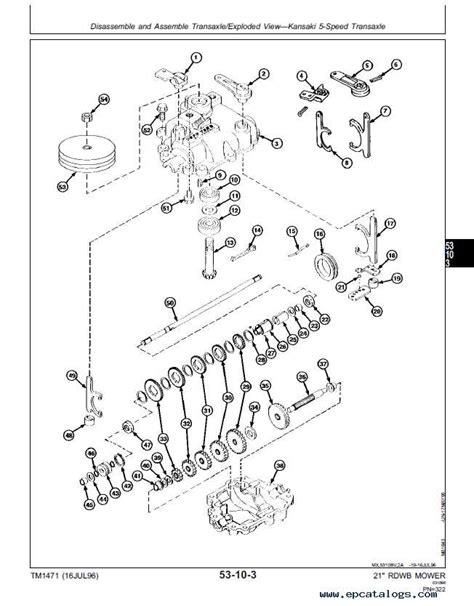 complete guide  john deere sz parts diagram