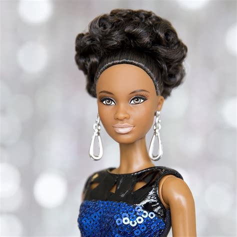 new the look night out doll african american barbie collector black