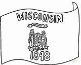 Wisconsin Flag Coloring State Pages 1848 Drawing Utah Printable Color Supercoloring Bird Getcolorings California Getdrawings States Drawings Popular Categories sketch template