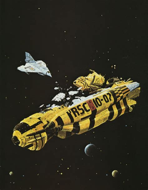 70s Sci Fi Art Chris Foss Art From This Feature By Jeff Love