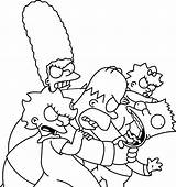 Coloring Pages Simpson Lisa Simpsons Book Getdrawings Printable Color Getcolorings sketch template