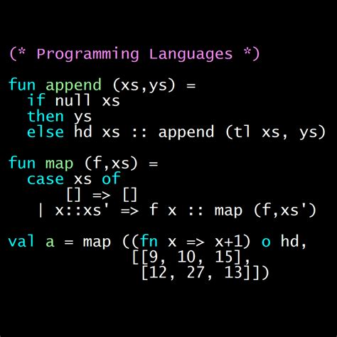 programming languages part  coursera