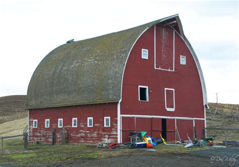curved roof barn landscape rural  don slackwater
