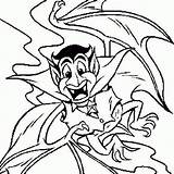Dracula Coloring Vampire sketch template