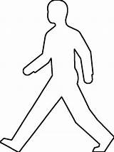 Coloring Outline Person Popular sketch template