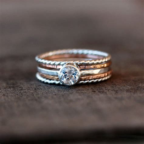nontraditional engagement rings vintage gold engagement rings