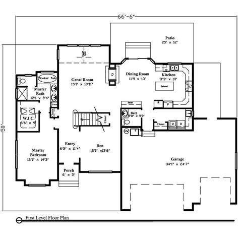 sq ft house plans  story
