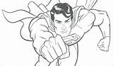 Coloring Superman Pages Printable Print Getcolorings Super Color sketch template