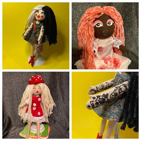 custom  cotton doll etsy