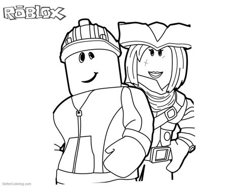 roblox coloring pages friends  printable coloring pages