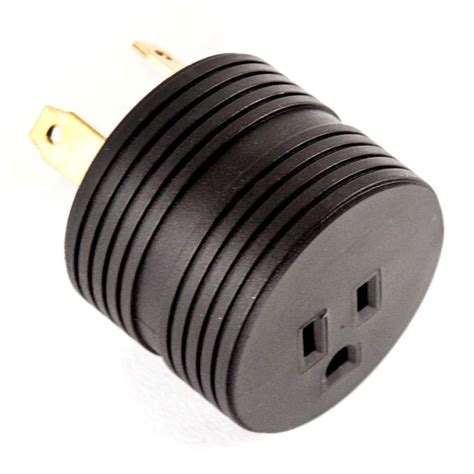 rv electrical adapter  amp male    female plug  grip motorhome fast shipping
