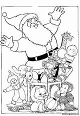 Kleurplaat Kerstman Downloaden Vriend Uitprinten Kerst sketch template