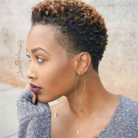 20 inspirations of black women natural short haircuts