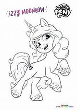Pony Izzy Moonbow Starscout Jumping Bridlewood Pipp sketch template