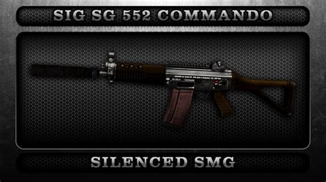 sig sg552 silenced left 4 dead 2 skins smgs