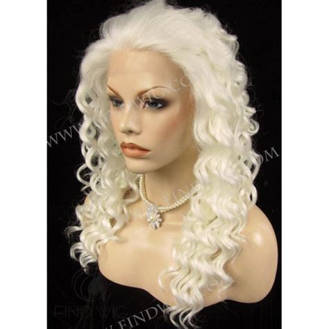 Curly Platinum Blonde Long Wig Buy Wigs Online